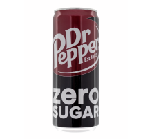 Напиток газированный Dr Pepper Diet Zero безалкогольный, 330мл