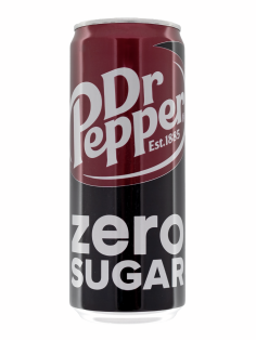 Напиток газированный Dr Pepper Diet Zero безалкогольный, 330мл
