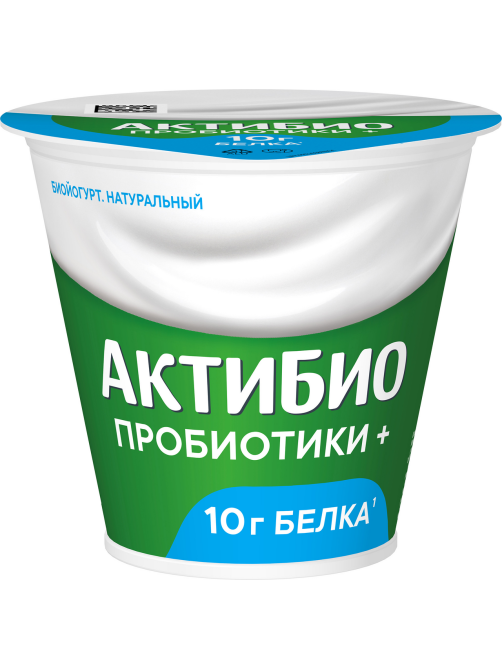 Биойогурт Актибио натуральный 3.5%, 220г