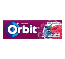 Жевательная резинка Orbit Ягодный микс, 13.6г