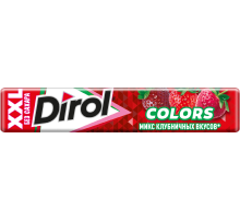 Жевательная резинка Dirol XXL Микс клубничных вкусов без сахара, 19г
