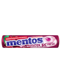 Жевательная резинка Mentos вишня, 15.5г