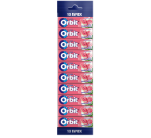 Жевательная резинка Orbit сочный арбуз (13.6г x 10шт), 136г