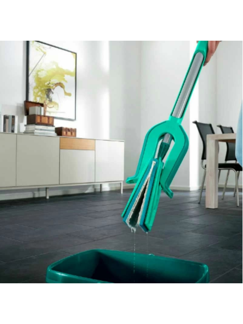 Швабра хозяйственная для пола Leifheit 57023 Picobello S micro duo, 27 x 140см