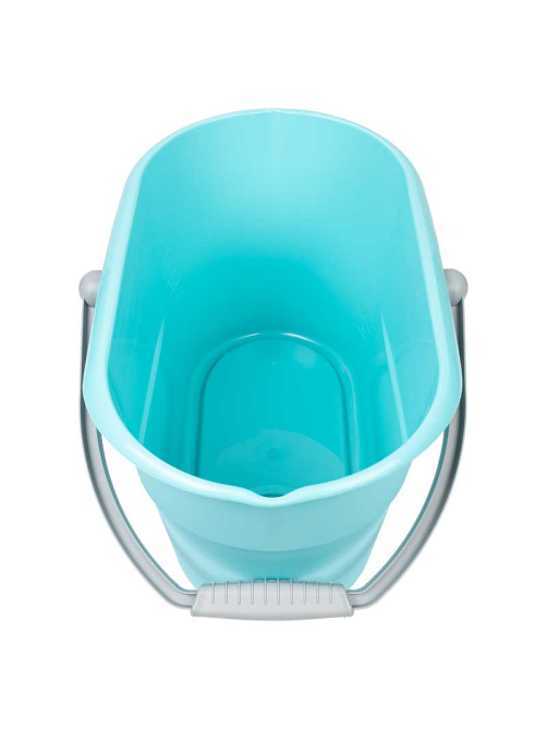 Ведро для мытья полов Hausmann HM-1086 мятное 15л, 45.9 x 27.5 x 27.2см
