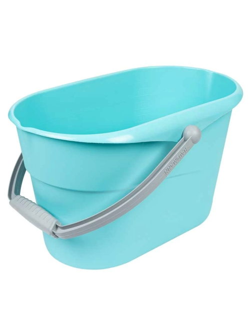 Ведро для мытья полов Hausmann HM-1086 мятное 15л, 45.9 x 27.5 x 27.2см