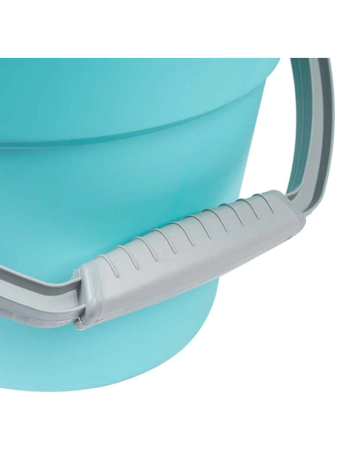 Ведро для мытья полов Hausmann HM-1086 мятное 15л, 45.9 x 27.5 x 27.2см