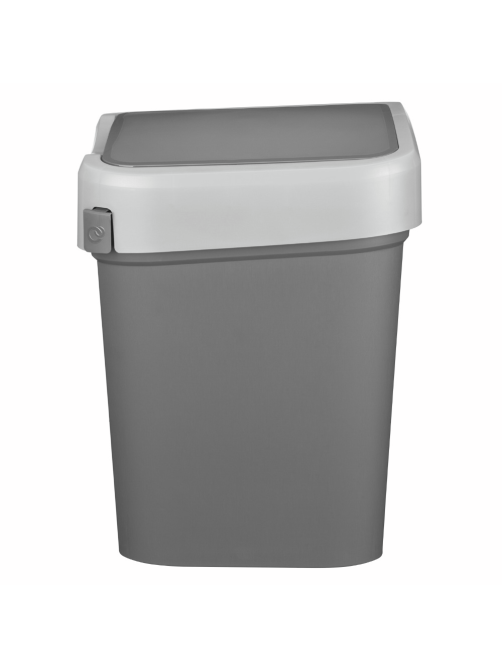 Контейнер для мусора Econova Smart Bin Графит-серый 50л, 43 x 33 x 63см