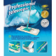 Швабра Hausmann Professional Telescopic HM-49 для влажной уборки пола с телескопической ручкой 87-140см, платформа 41 х 9см