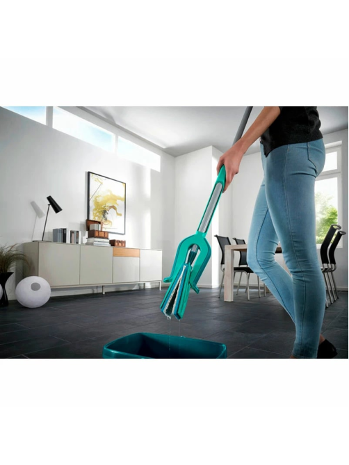 Швабра хозяйственная для пола Leifheit 57023 Picobello S micro duo, 27 x 140см