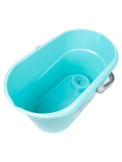 Ведро для мытья полов Hausmann HM-1086 мятное 15л, 45.9 x 27.5 x 27.2см