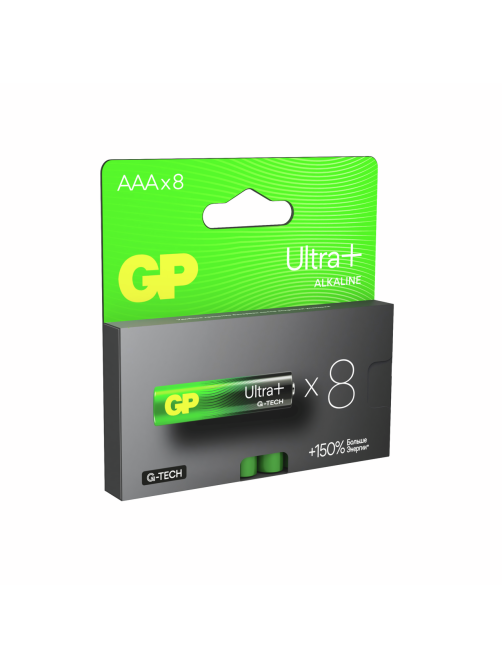 Батарейки GP Ultra Plus AAA, 8шт