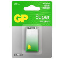 Батарейки GP Super 9V, 1шт