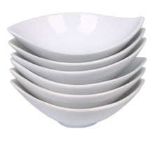 METRO PROFESSIONAL Tapas White Соусник лодочка фарфоровый, 6шт