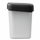 METRO PROFESSIONAL Контейнер для мусора черный металлик 25 x 20 x 35см, 10л