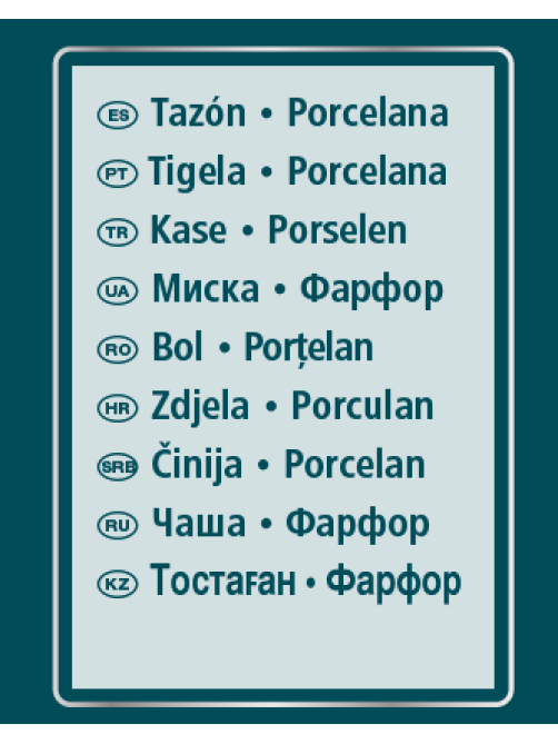 METRO PROFESSIONAL Салатник прямоугольный Ateo 6шт, 14см