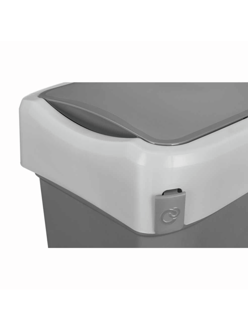 METRO PROFESSIONAL Контейнер для мусора графитно-серый 25 x 20 x 35, 10л