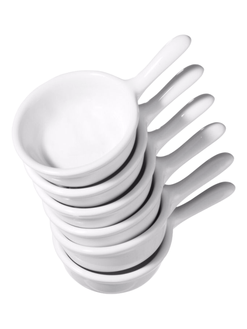METRO PROFESSIONAL Tapas White Соусник с ручкой, 10см x 6шт