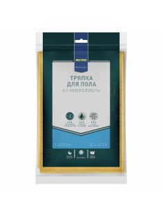 METRO PROFESSIONAL Тряпка для пола из микрофибры, 50 х 60см