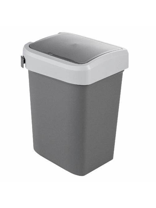 METRO PROFESSIONAL Контейнер для мусора графитно-серый 25 x 20 x 35, 10л