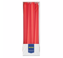 METRO PROFESSIONAL Свеча античная красная, 4шт