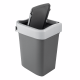 METRO PROFESSIONAL Контейнер для мусора графитно-серый 33 x 27 x 46см, 25л