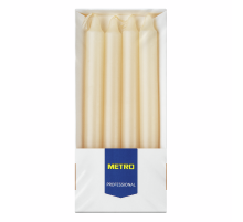 METRO PROFESSIONAL Свечи столовые слоновая кость, 4шт