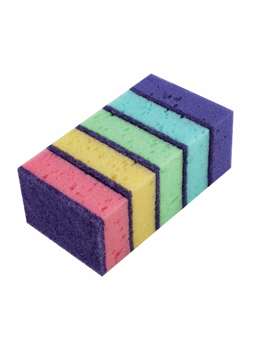 METRO PROFESSIONAL Губки для посуды 9.6 x 6.4 x 3.7см, 5шт
