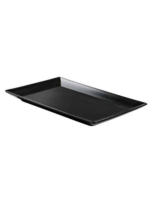 METRO PROFESSIONAL Блюдо Macario прямоугольное черное 30 x 20см, 6шт