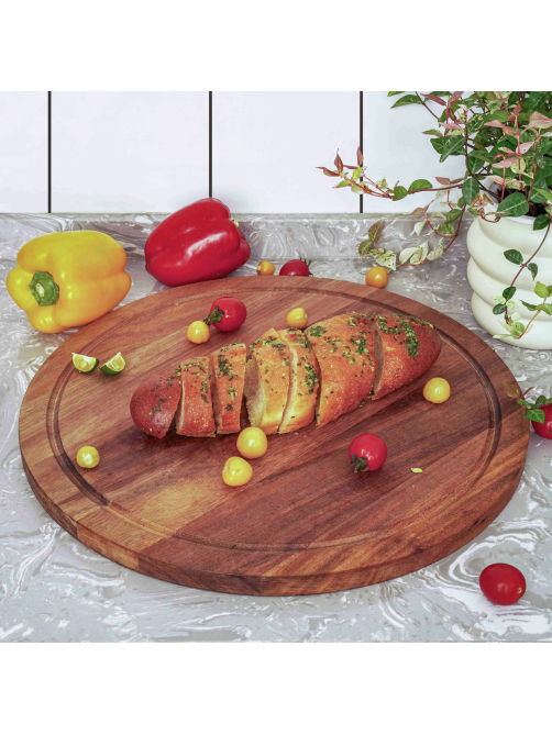 METRO PROFESSIONAL Доска сервировочная акация, 42 x 42см