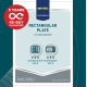METRO PROFESSIONAL Блюдо Macario прямоугольное черное 30 x 20см, 6шт