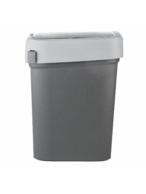 METRO PROFESSIONAL Контейнер для мусора графитно-серый 33 x 27 x 46см, 25л