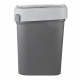 METRO PROFESSIONAL Контейнер для мусора графитно-серый 33 x 27 x 46см, 25л
