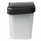METRO PROFESSIONAL Контейнер для мусора черный металлик 25 x 20 x 35см, 10л