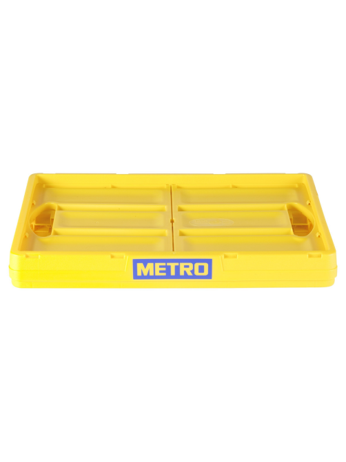 METRO PROFESSIONAL Ящик для хранения складной желтый 46л, 53 x 36 x 29.5см