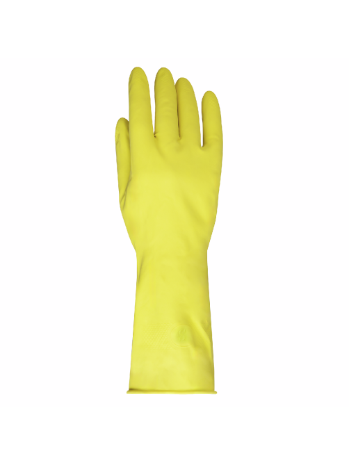 METRO PROFESSIONAL Перчатки хозяйственные латекс желтые S, 5 пар
