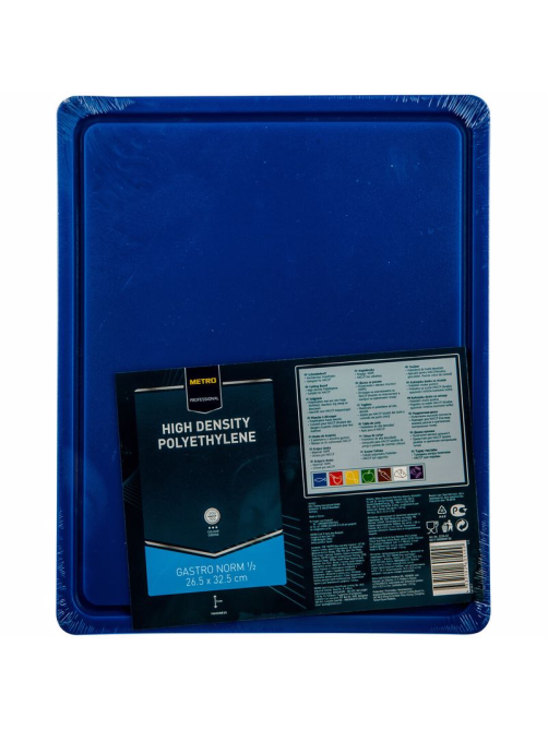 METRO PROFESSIONAL Доска разделочная синяя, 32 x 26 x 2см