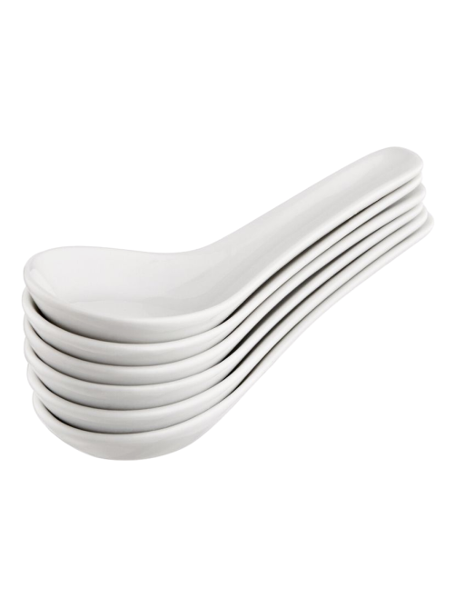METRO PROFESSIONAL Tapas White Ложка сервировочная, 6шт х 12.3см