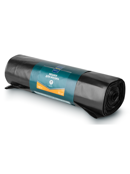 METRO PROFESSIONAL Мешки для мусора 80мкм 10шт, 180л