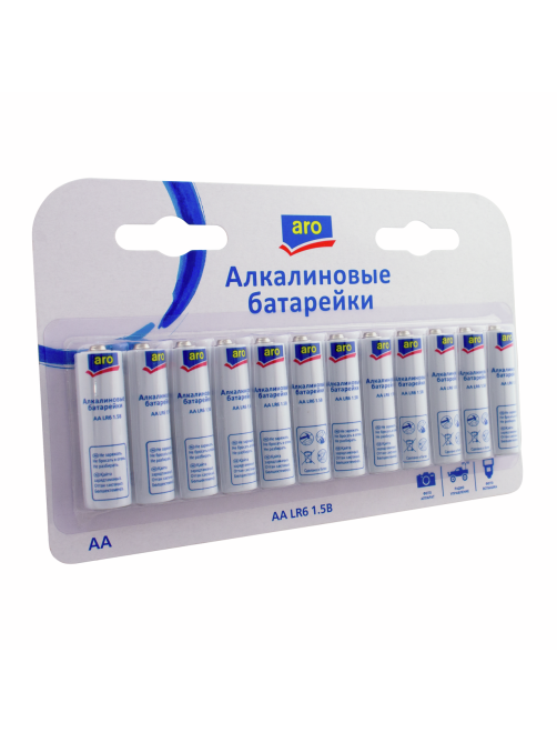 aro Батарейки LR6 АА, 12шт