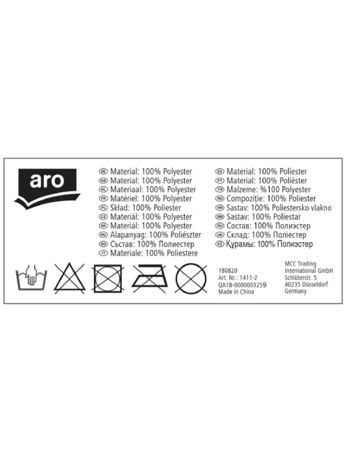 aro Швабра с телескопической рукояткой из микрофибры, 39 х 9см