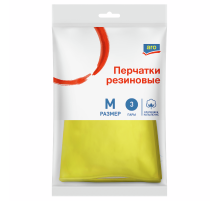 aro Перчатки латексные M, 3 пары