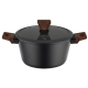 Tarrington House Кастрюля с крышкой Forged Black 2.6л, 20см