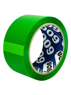 Клейкая лента Unibob цветная зеленая 45мкм, 48мм x 38м