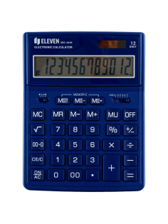 Калькулятор настольный Eleven SDC-444X-NV 12 разрядов, двойное питание