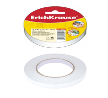 Клейкая лента Erichkrause двусторонняя, 12мм x 10м