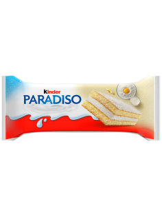 Пирожное бисквитное Kinder Paradiso с молочной начинкой и лимонной ноткой, 29г