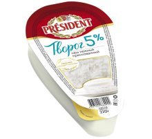 Творог President 5%, 220г
