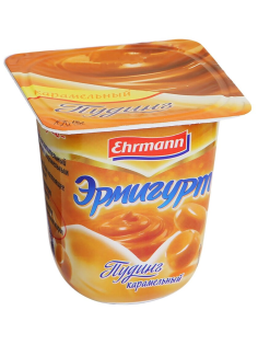 Пудинг Эрмигурт Ehrmann карамельный 3%, 100г