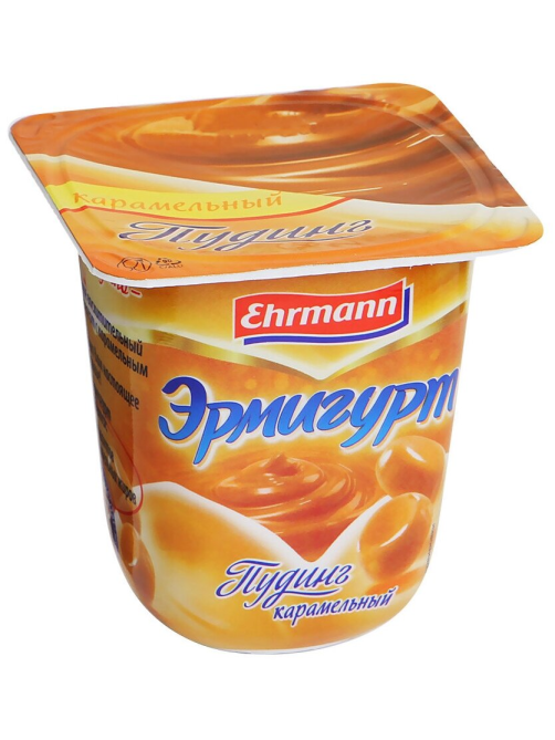Пудинг Эрмигурт Ehrmann карамельный 3%, 100г